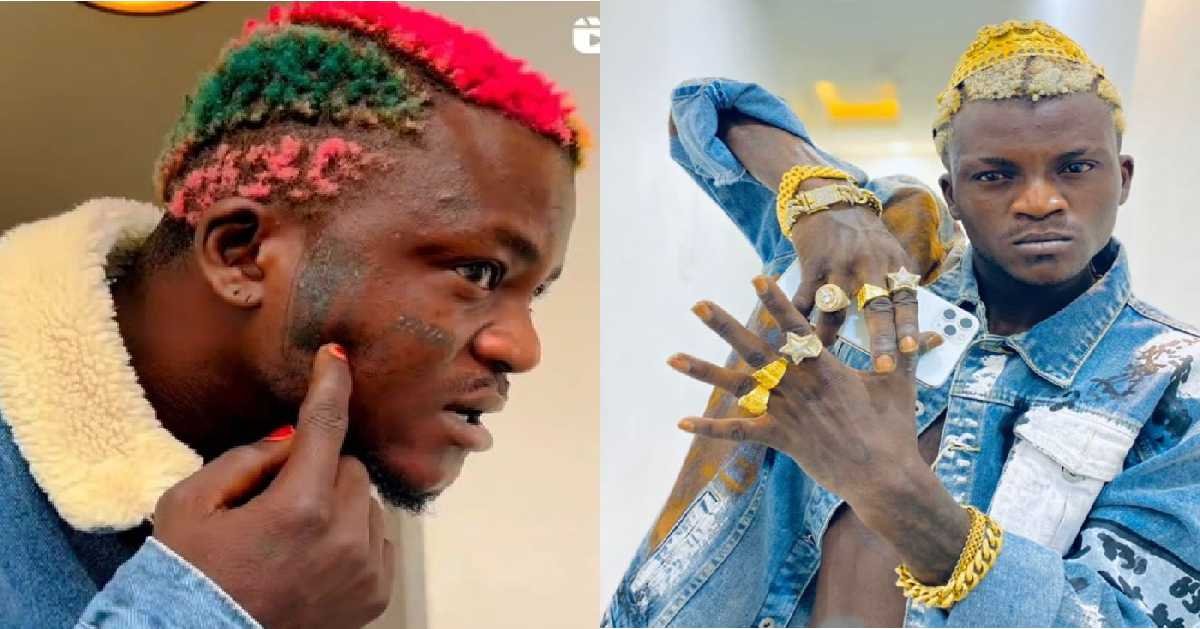 Video: Zazuu Crooner, Portable Reveals The Reason He Drew A Casket Tattoo Close To His Ear