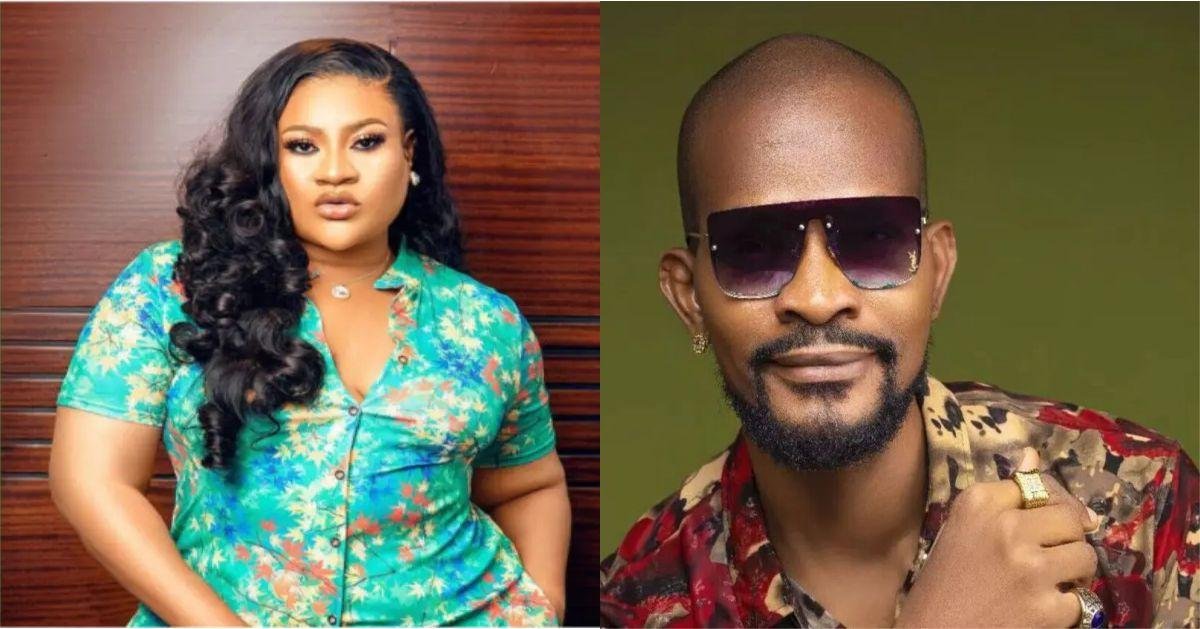 ‘You fall in love every two market days, too desperate for marriage’ - Uche Maduagwu slams Nkechi Blessing