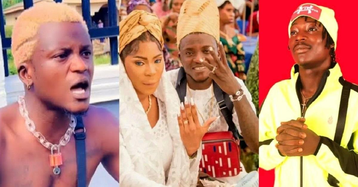 Video: Drama looms as Portable reacts to DJ Chicken’s claim of impregnating his wife