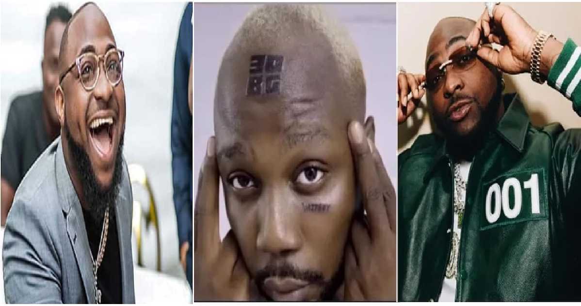 Davido finally meets man who tattooed “30BG” logo on his forehead (Video)