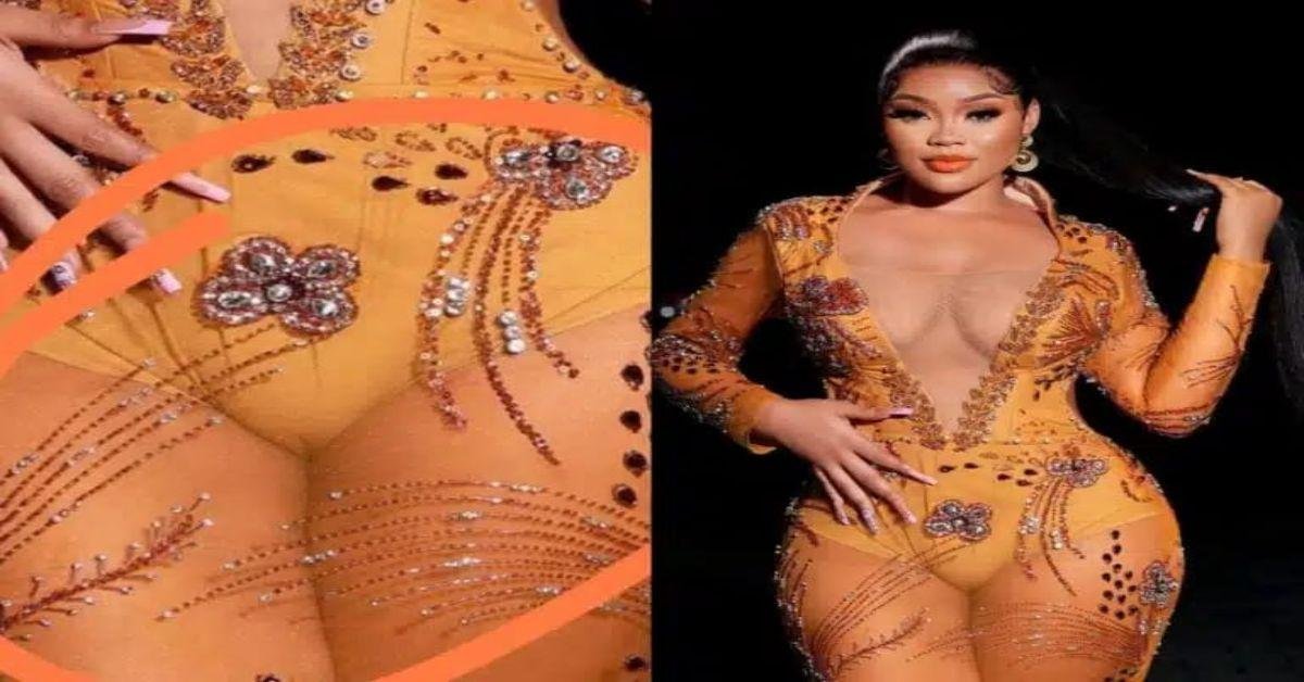 "She’s not even wearing anything inside”- Actress, Chioma Nwaoha under heavy critics for wearing transparent cloth
