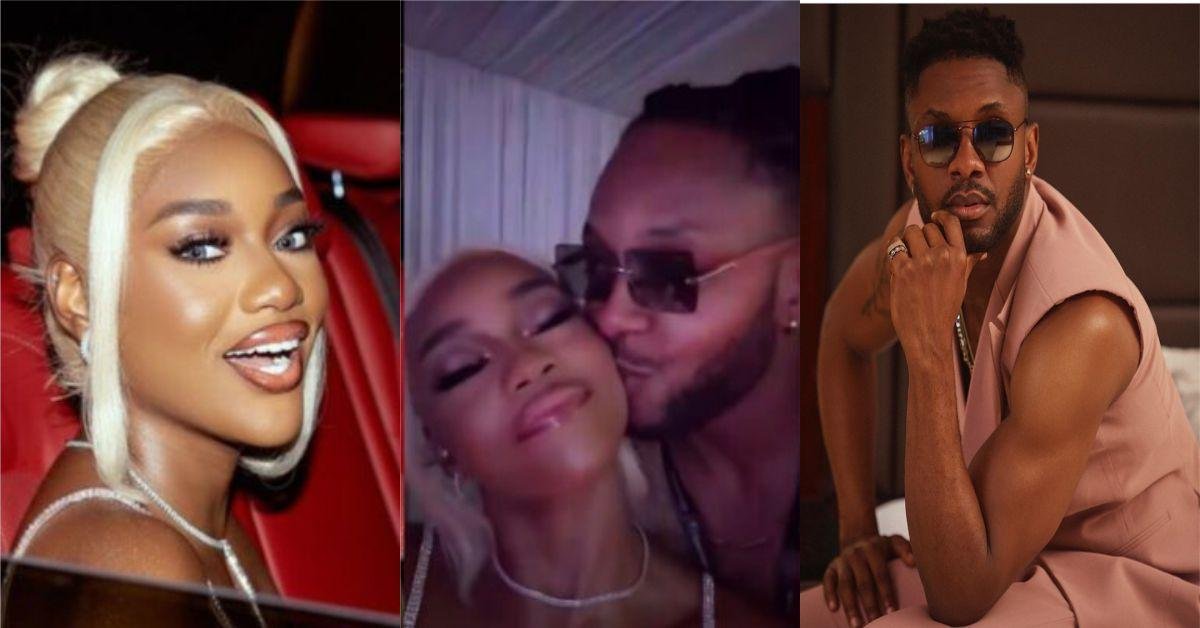 Video of BBNaija’s Cross kissing Beauty trends online, sparks reactions