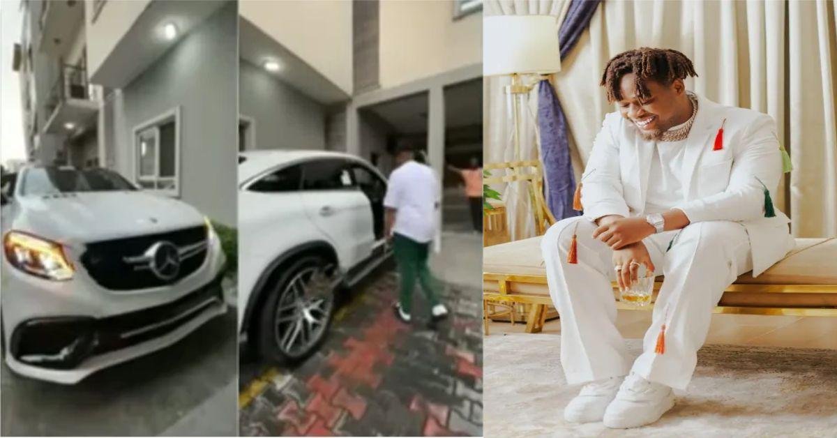 Singer, BNXN acquires new Mercedes Benz worth millions (Video)