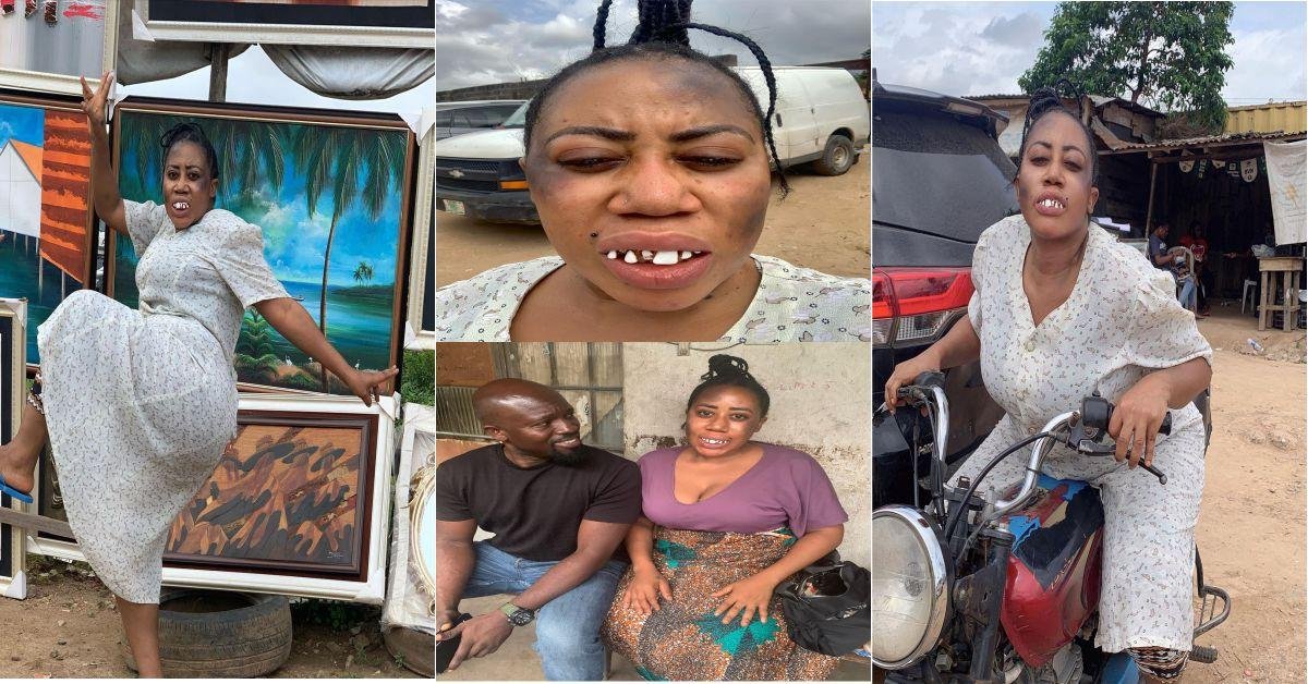 Moyo Lawal Make-Up Transformation In Her New Movie Stirs Reactions (Photos)