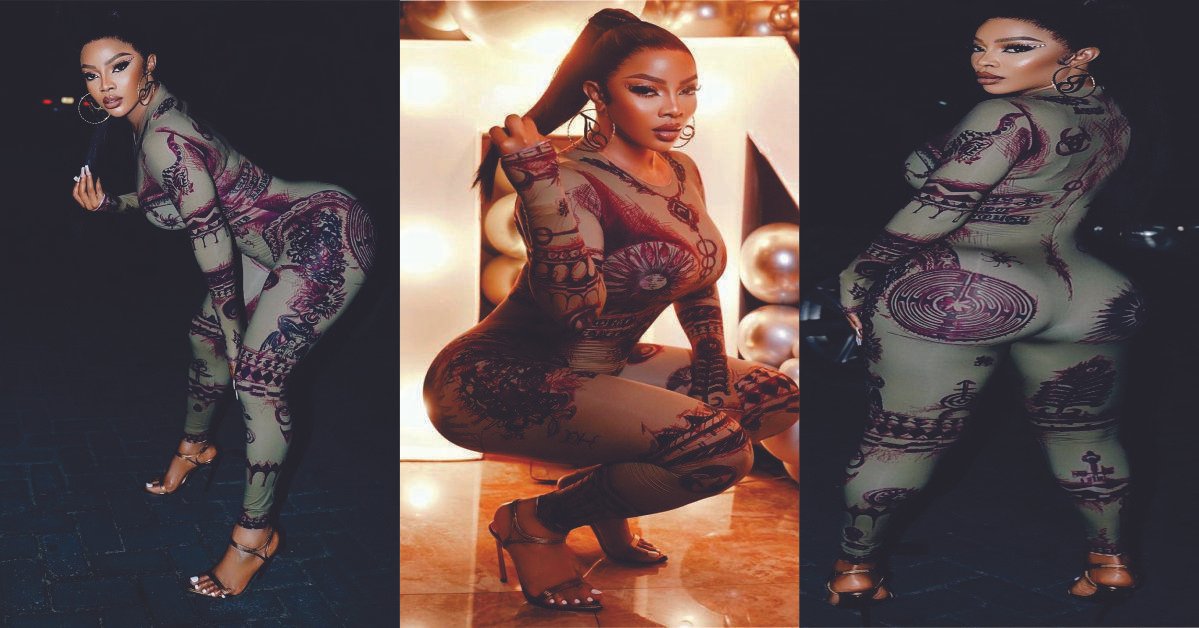 Toke Makinwa Puts Her Curves On Display In New Appealing Photos