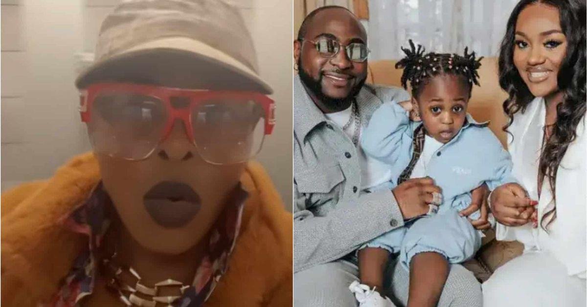 “Bury Your Son In Your House And Make Sure You Don’t Leave Chioma” – 50-year-old Woman Advises Davido (VIDEO)