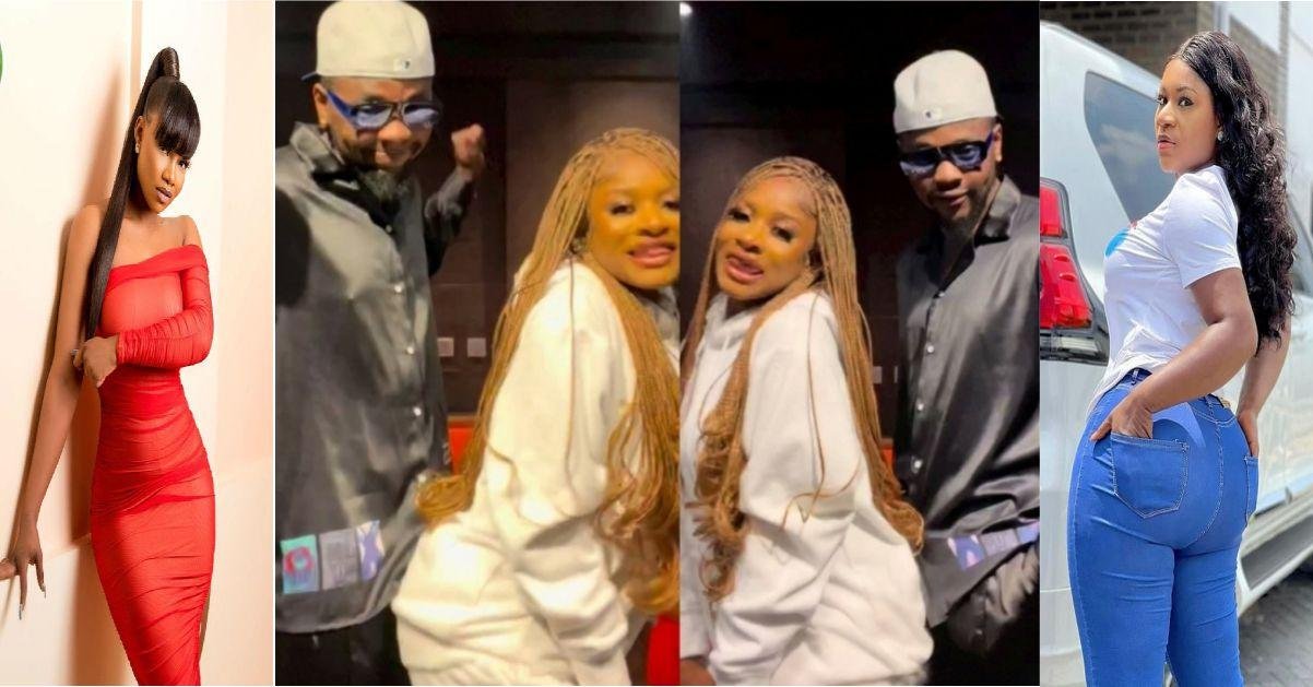 Destiny Etiko, Bella, Tacha, others react to video of Phyna and Kizz Daniel dancing romantically his studio