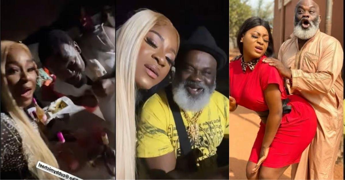 Moment Destiny Etiko professes love for Harry B at Zubby Michael’s party (Video)