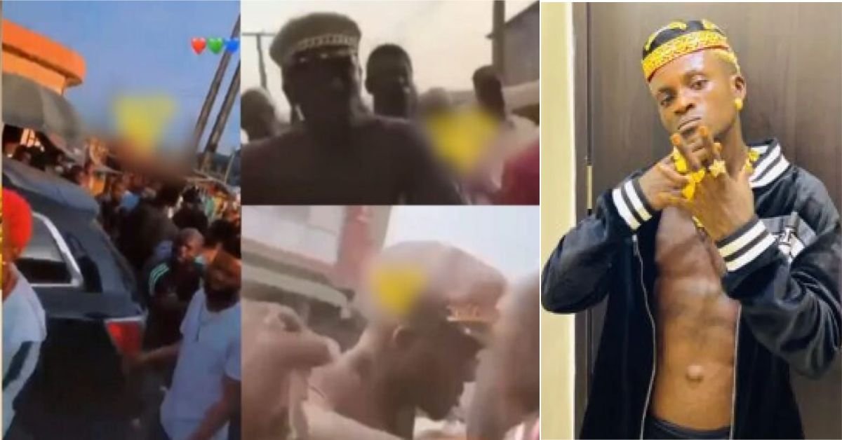 Singer Portable allegedly knocks woman down with his car while driving recklessly (Video)