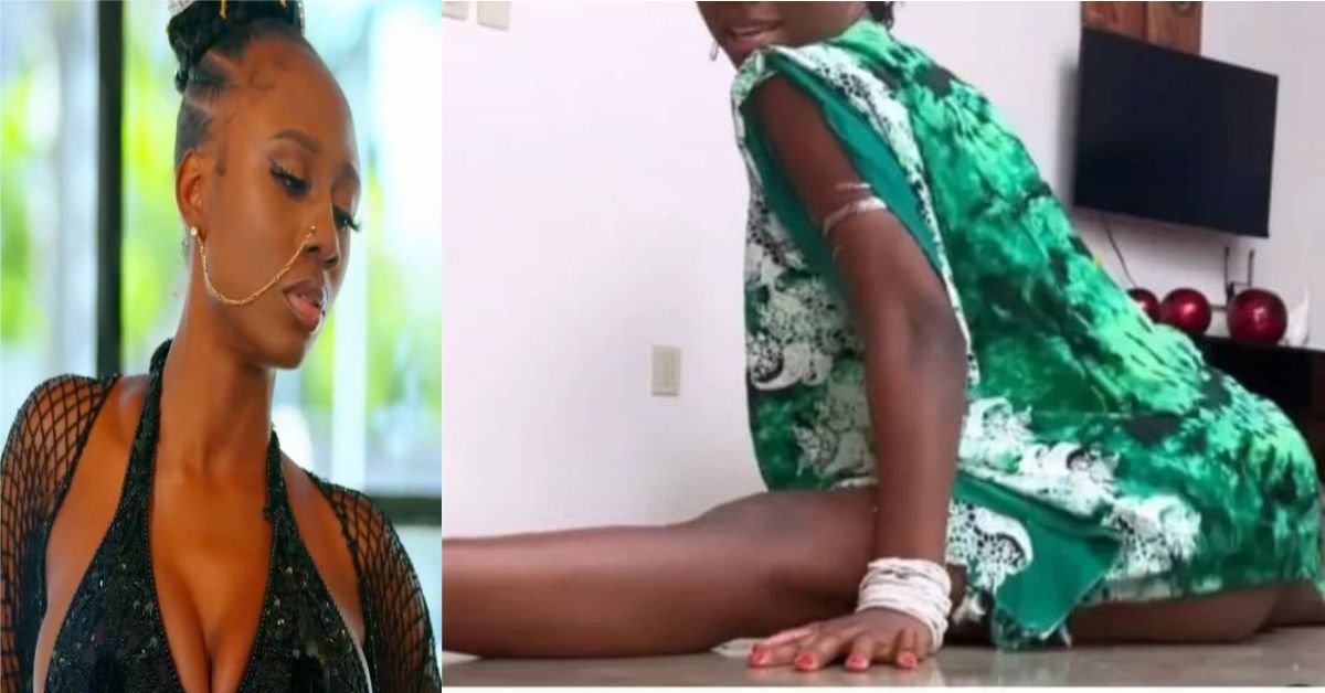 Korra Obidi deletes post after IG users descend on here for posting sensual video amid election (Watch)