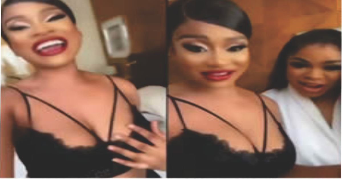 Video of BBNaija’s Phyna chilling with Bobrisky in bedroom attire triggers speculations