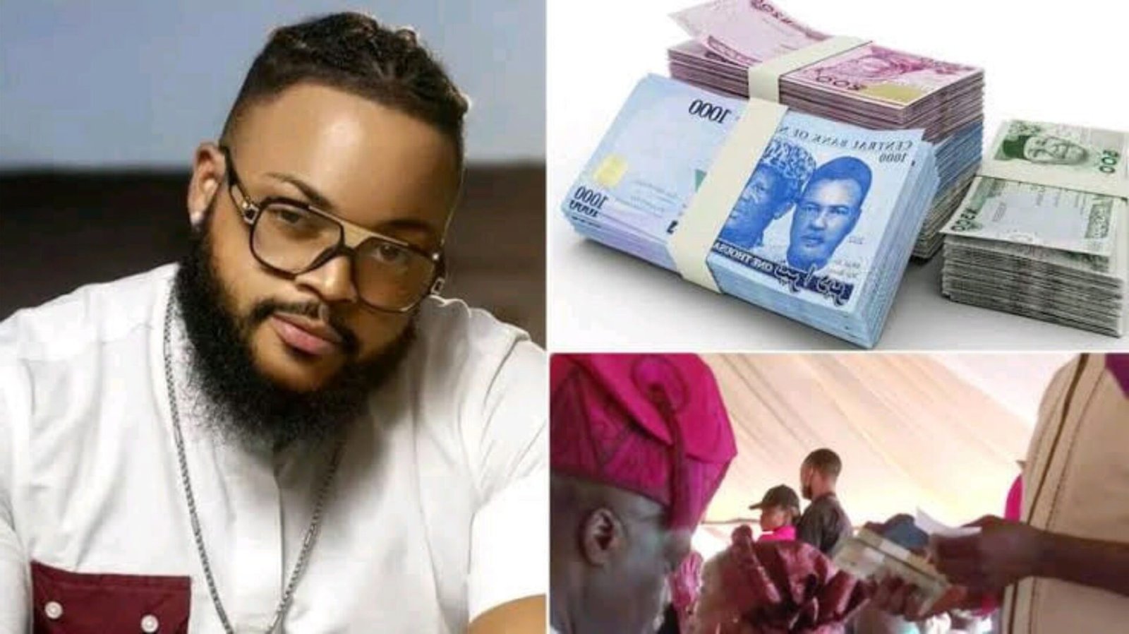 “N700k was selling for N1m”, Whitemoney recounts experience at a party amid new naira notes scarcity – VIDEO