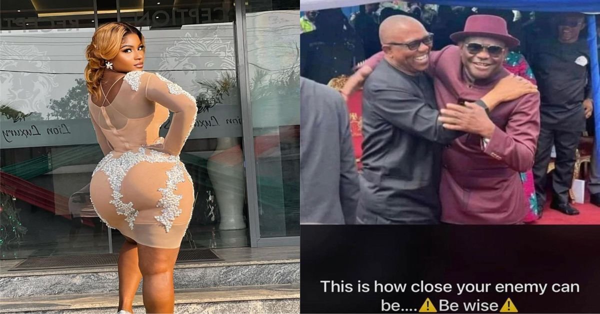 “The worse are the close ones”- Destiny Etiko throws shade as Peter Obi loses presidential election