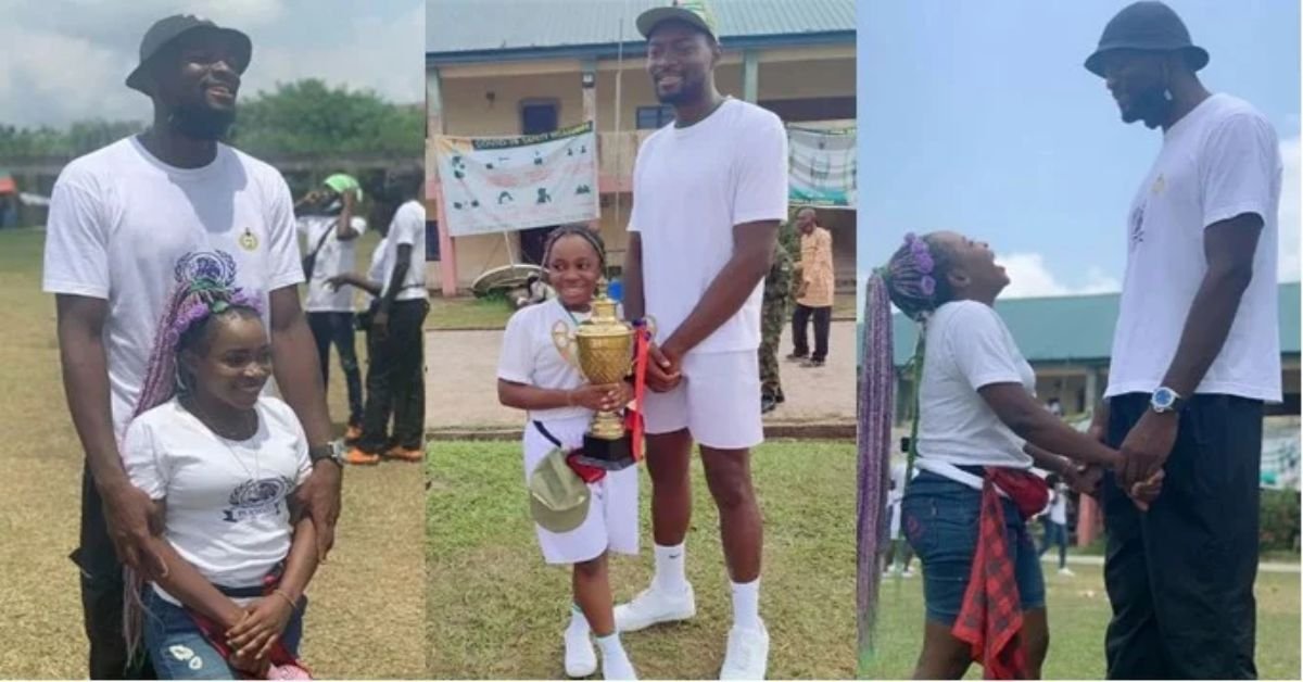 "This must be love"- Tallest and shortest corp members falls in love after meeting at NYSC camp