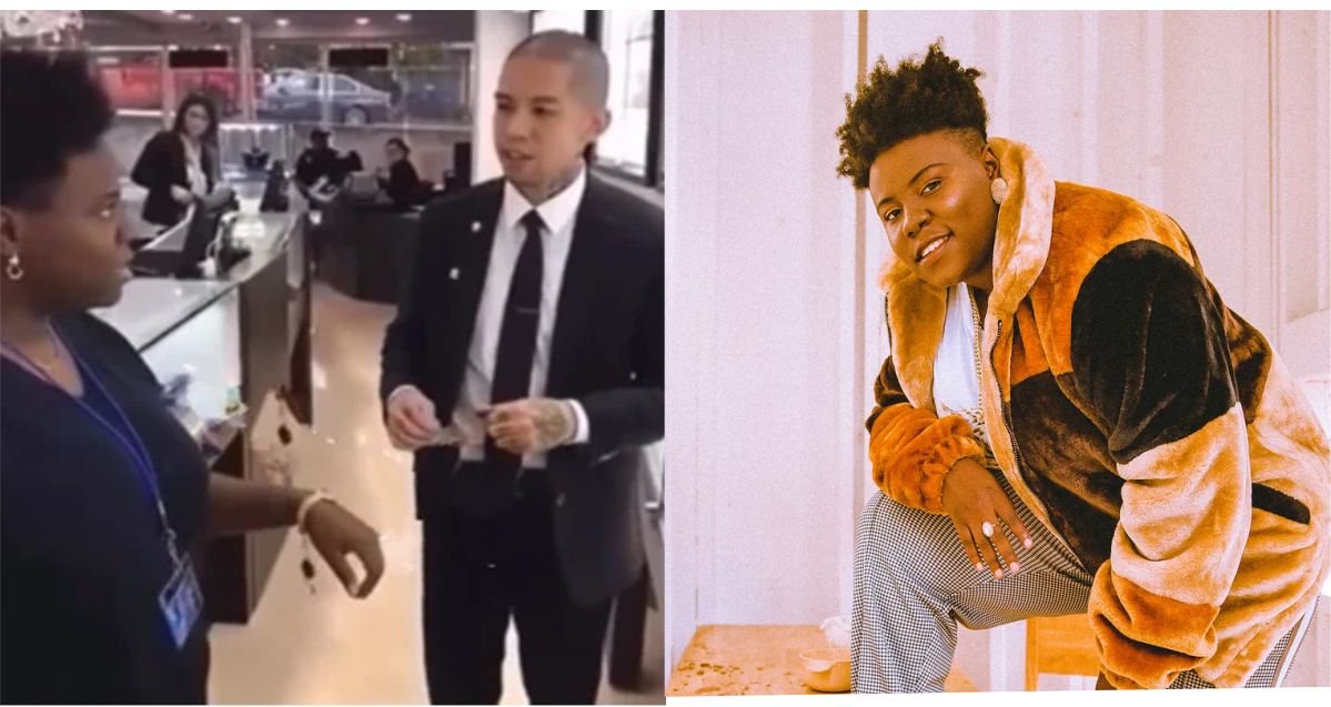 "I can acquire 5 hectares of land in Lekki" – Teni tells a jeweller who sells a luxury watch which cost over $29,000 (Video)