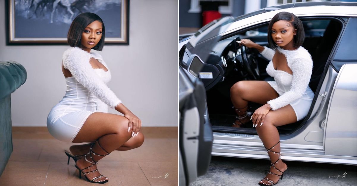 "Don't come back Baby Blue, Nigerians are treating u well dear"- Fans react to Blue Aiva's new Photos in Nigeria