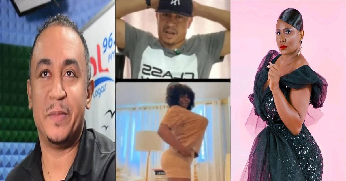 Daddy Freeze expresses shock as Actress Sonia Ogiri shows off her new banging body on LIVE video after Surgery