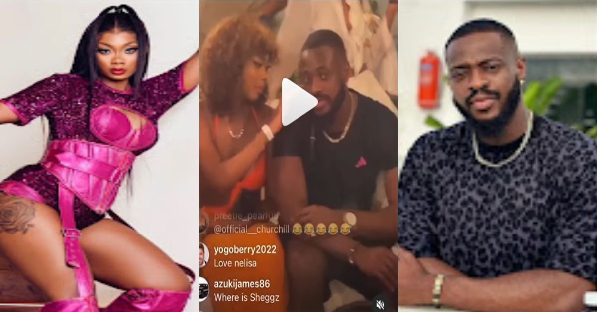 “Khosi Ruins With Tears Right Now”- Fans React To Loved Up Videos Of Blue Aiva & Yemi Cregx (Video)