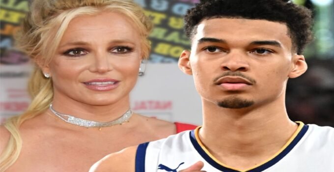 Britney Spears was allegedly assaulted as She is Smacked in the face by San Antonia Spurs Security - Wanted Pic with Victor Wembanyama