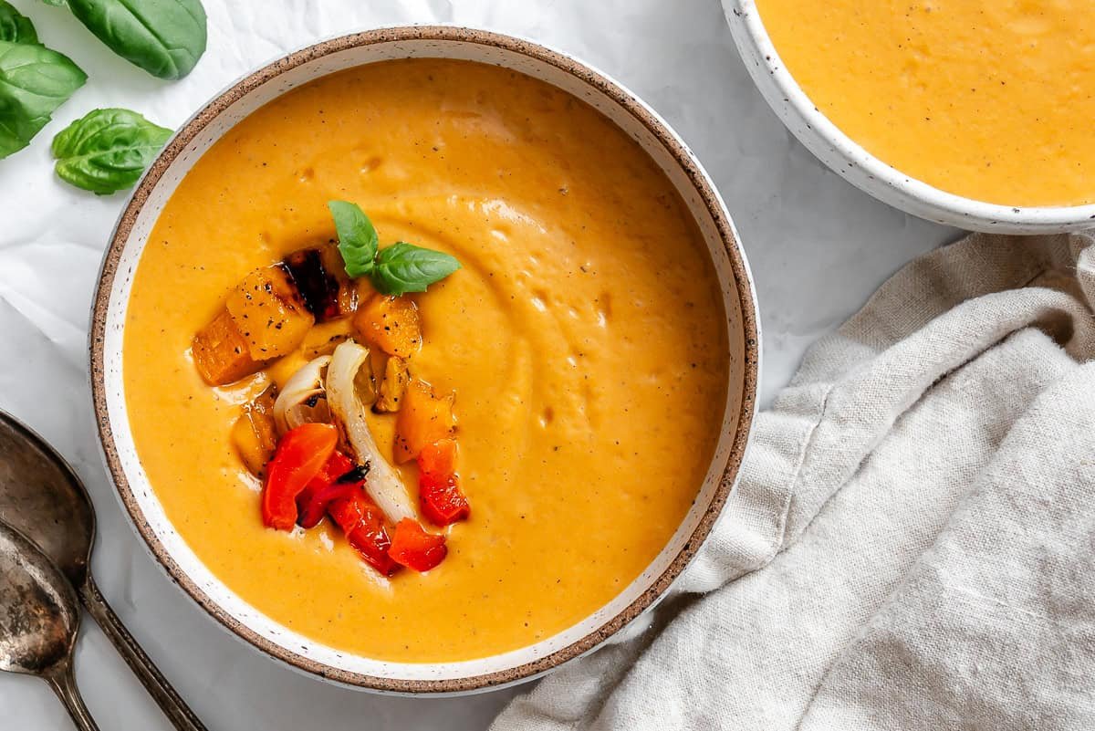 Butternut Squash Red Pepper Soup