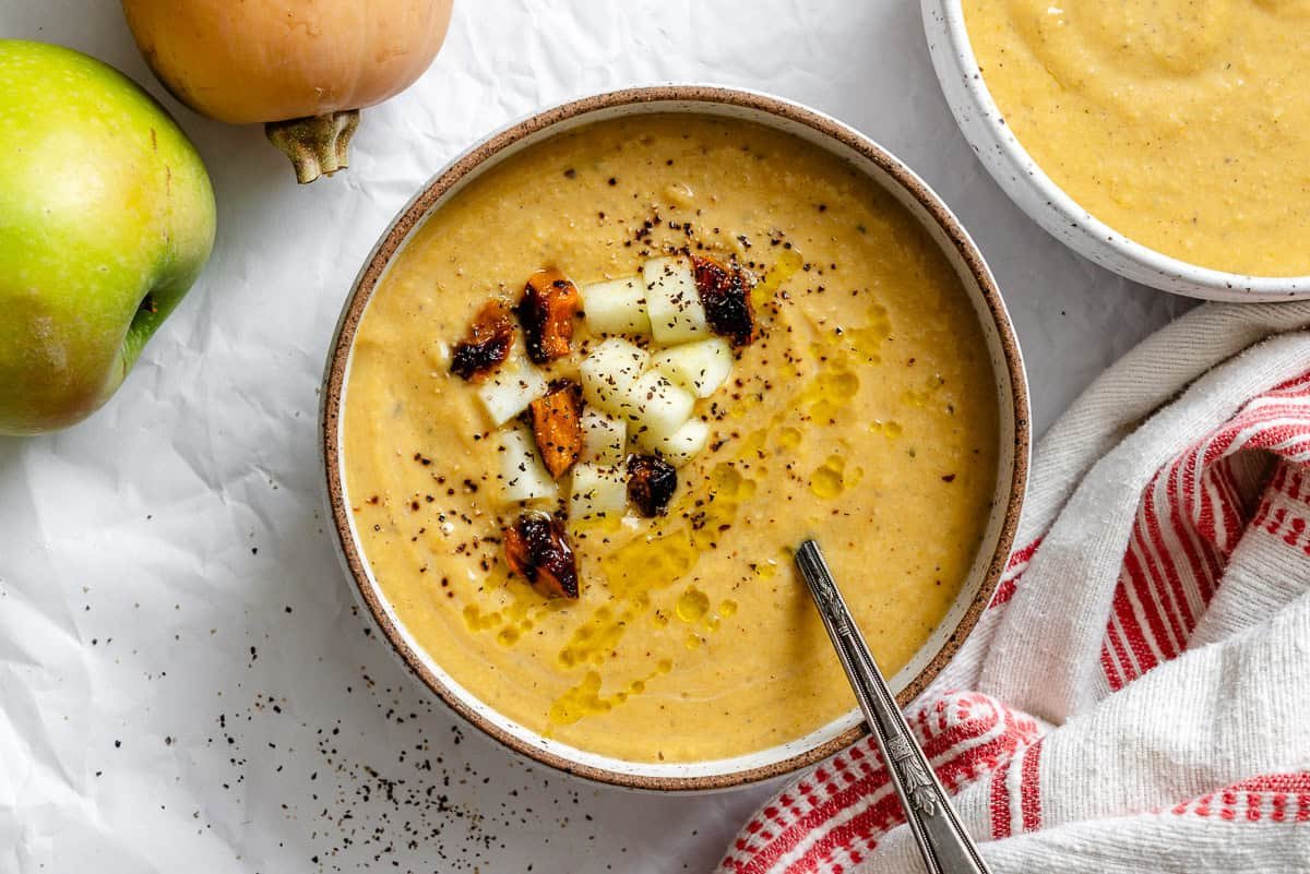 Butternut Squash and Apple Soup