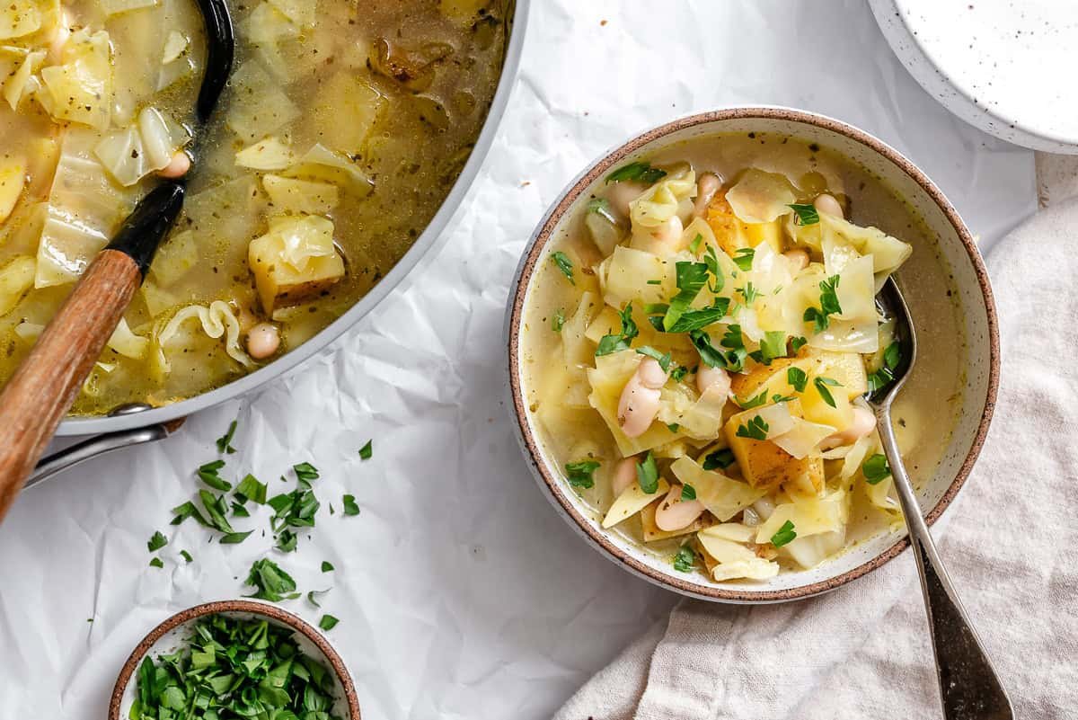 Cabbage Bean Soup