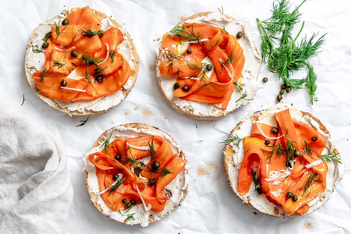 Carrot Lox [Vegan Smoked Salmon]