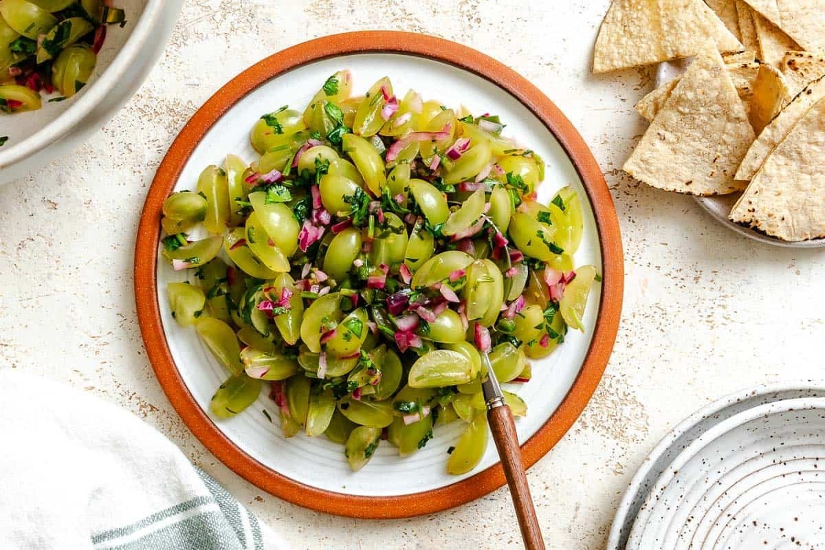 Fresh Grape Salsa