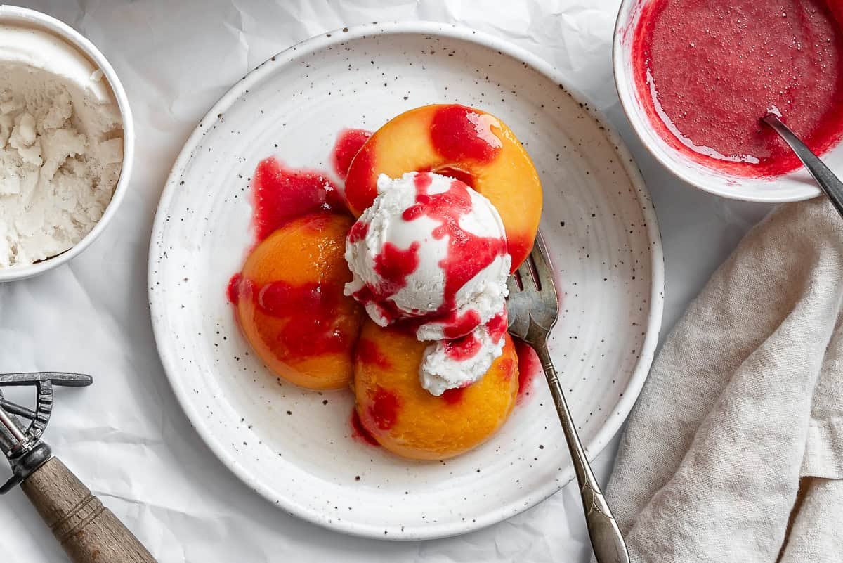 Peach Melba